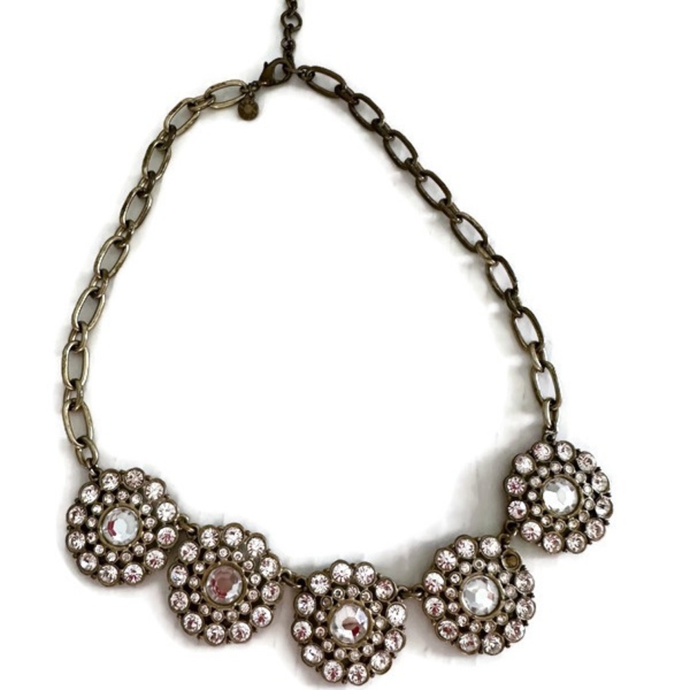 J.Crew Goldtone Statement Necklace